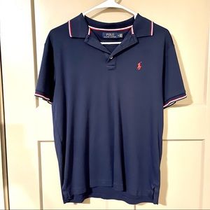 Ralph Lauren Blue Girls Polo Shirt M